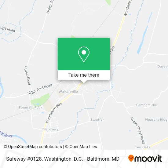 Safeway #0128 map