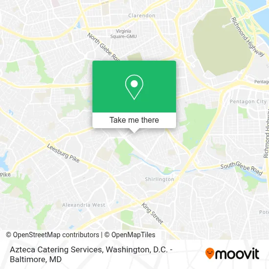 Azteca Catering Services map