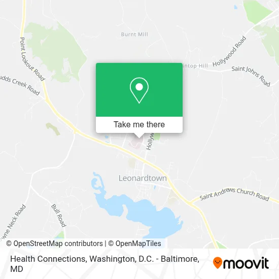 Health Connections map