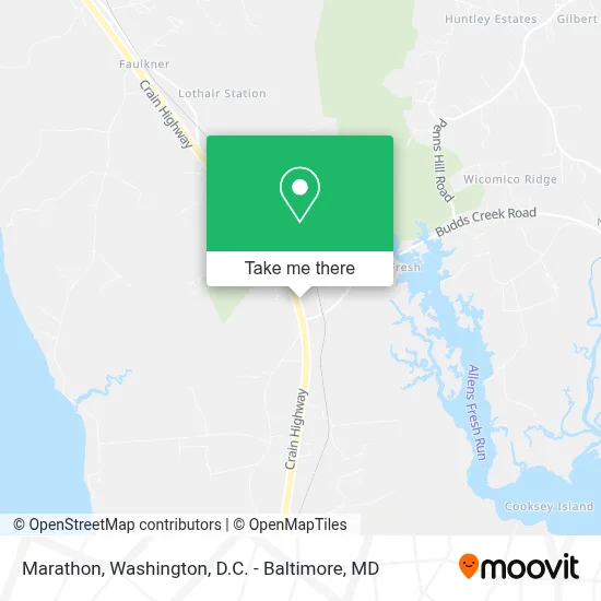Marathon map