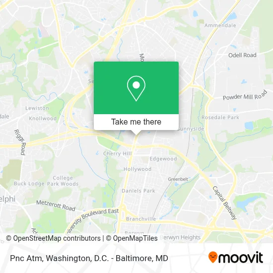 Pnc Atm map