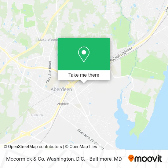 Mccormick & Co map