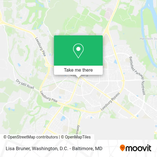Lisa Bruner map