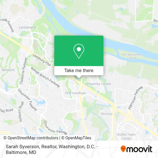 Sarah Syverson, Realtor map