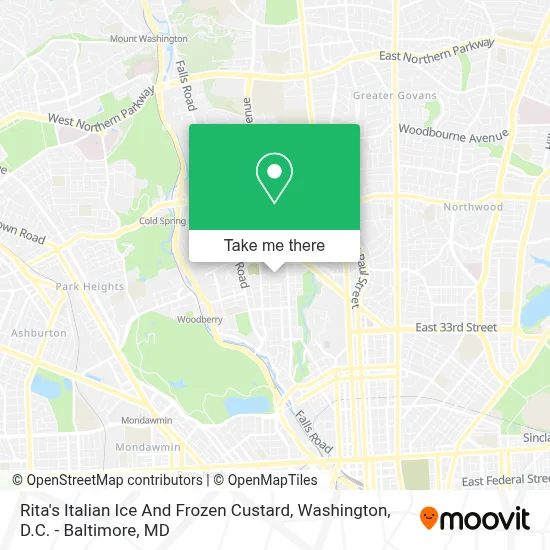 Rita's Italian Ice And Frozen Custard map