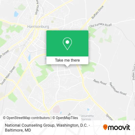 National Counseling Group map