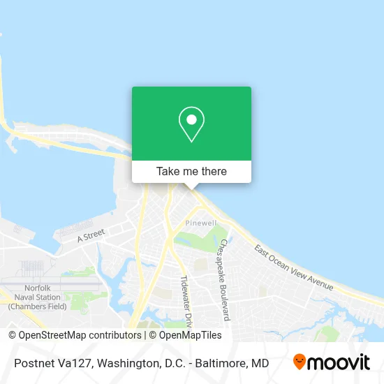 Postnet Va127 map