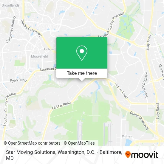 Star Moving Solutions map