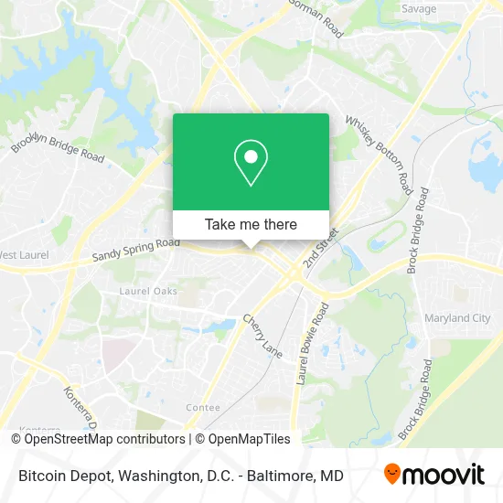 Bitcoin Depot map
