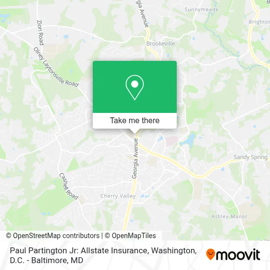 Paul Partington Jr: Allstate Insurance map