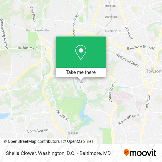 Sheila Clower map