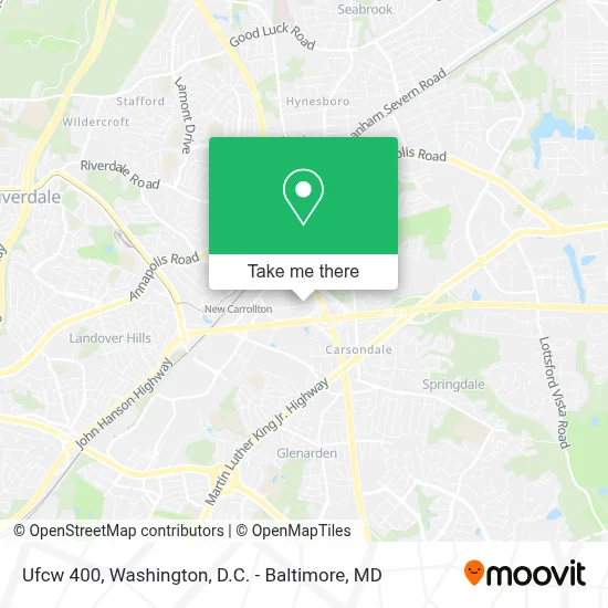 Ufcw 400 map