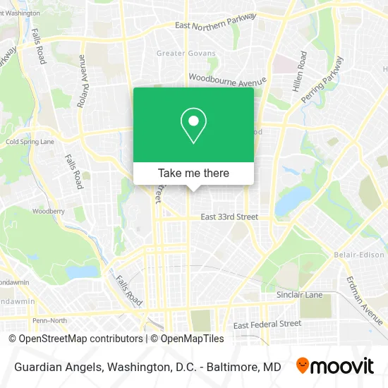 Guardian Angels map