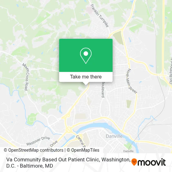 Va Community Based Out Patient Clinic map