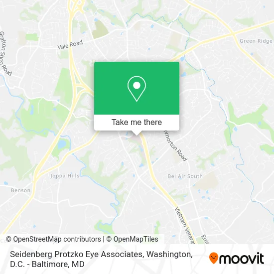 Seidenberg Protzko Eye Associates map
