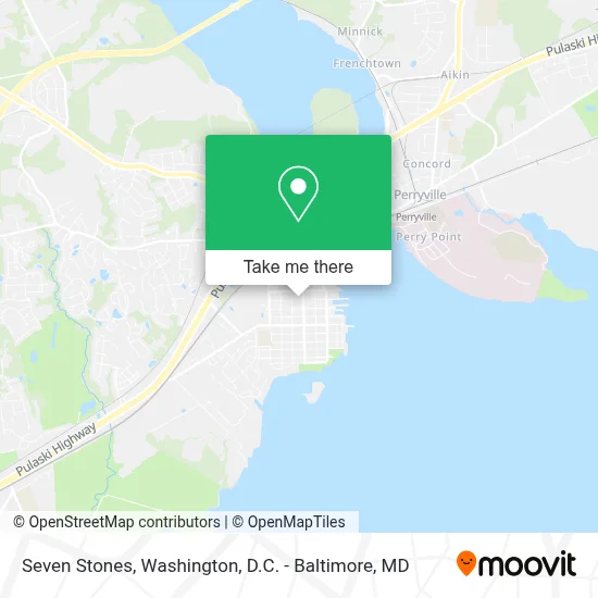 Seven Stones map