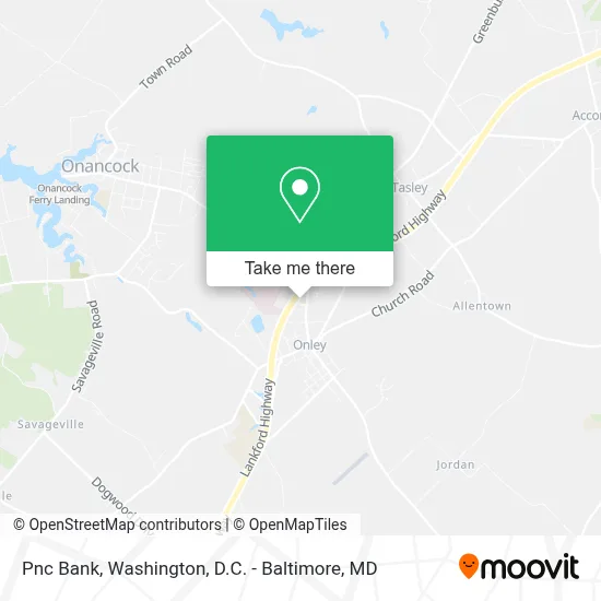 Pnc Bank map