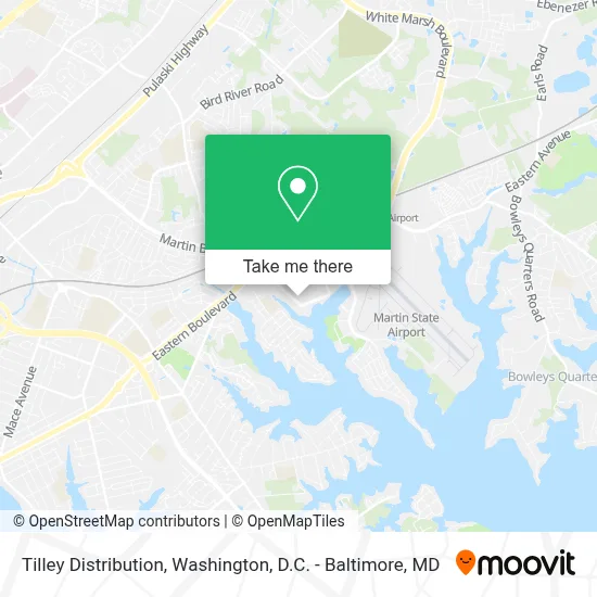 Tilley Distribution map