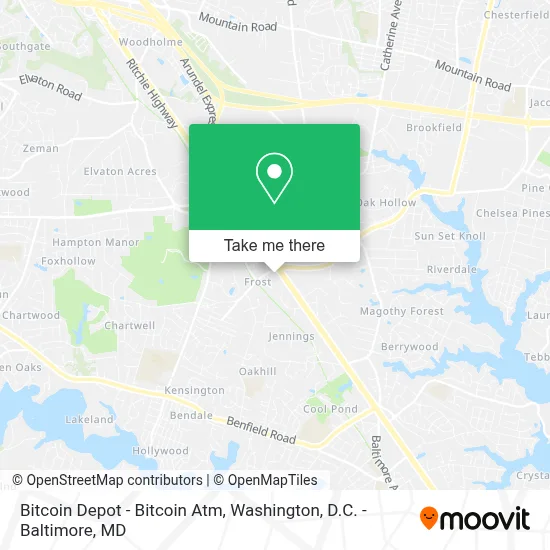 Bitcoin Depot - Bitcoin Atm map