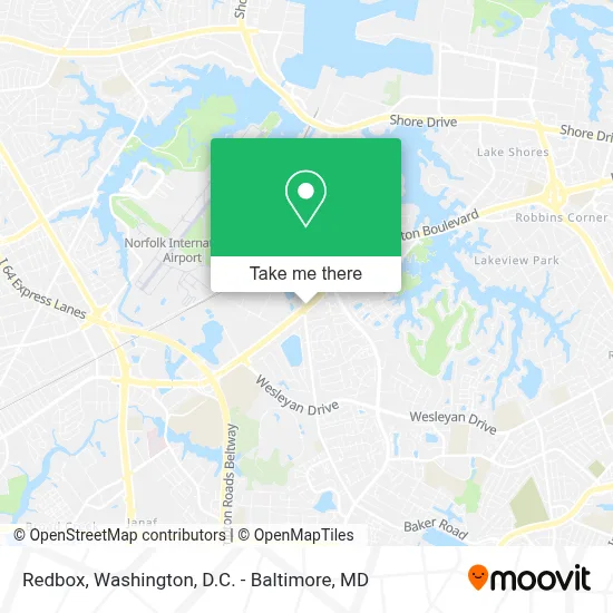 Redbox map