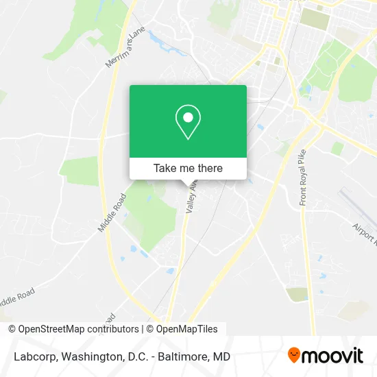 Labcorp map