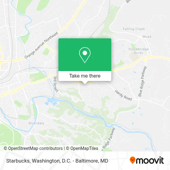 Starbucks map