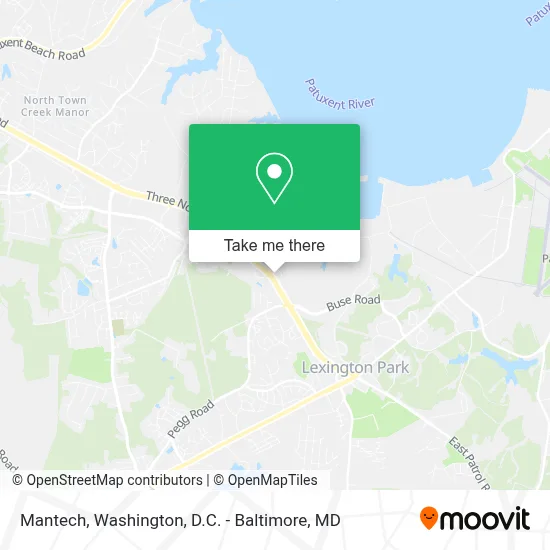 Mantech map