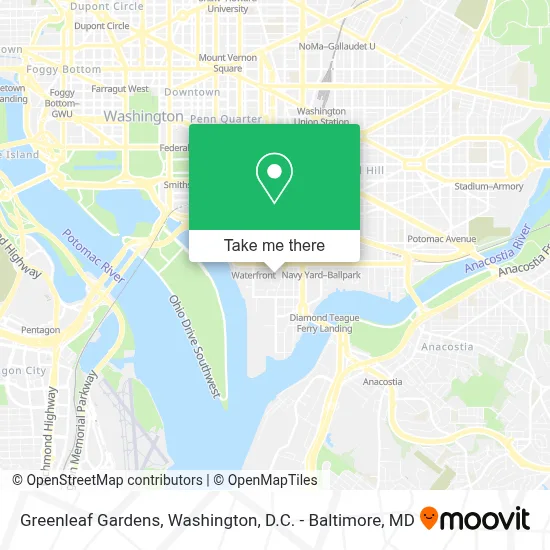 Greenleaf Gardens map
