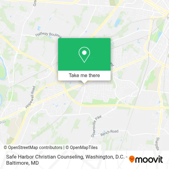 Safe Harbor Christian Counseling map