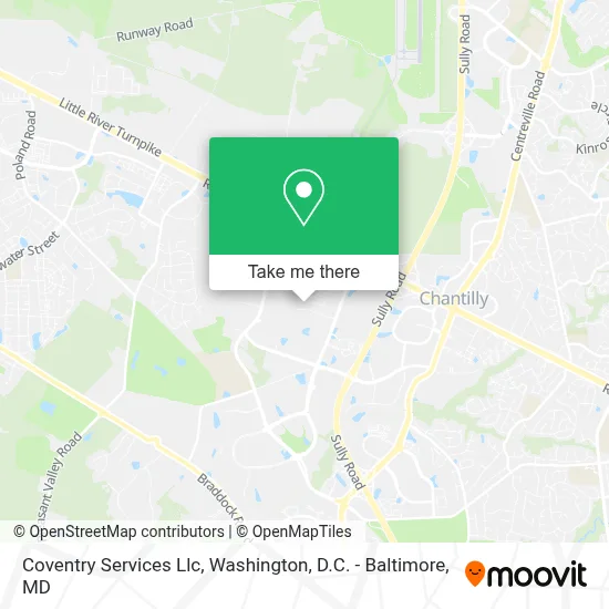 Coventry Services Llc map