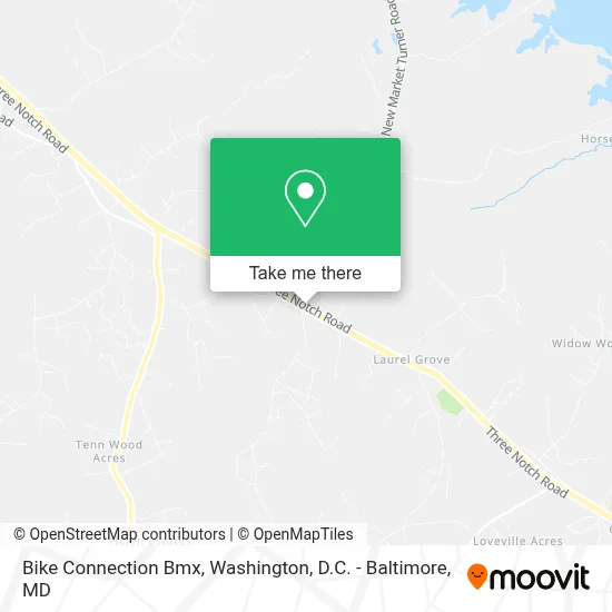 Bike Connection Bmx map
