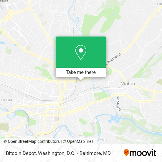 Bitcoin Depot map