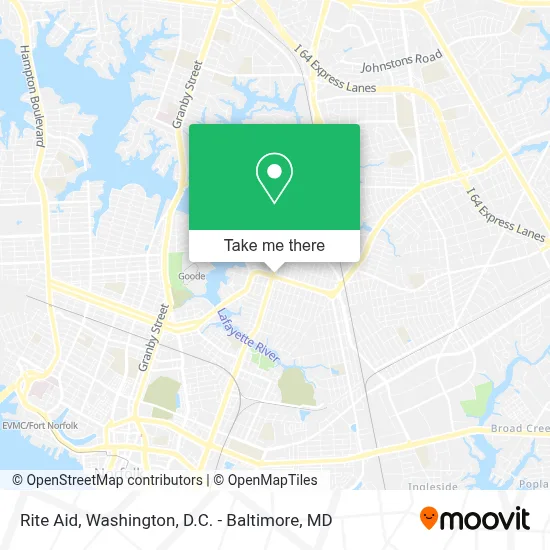 Rite Aid map