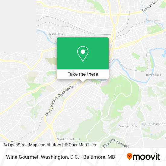 Wine Gourmet map