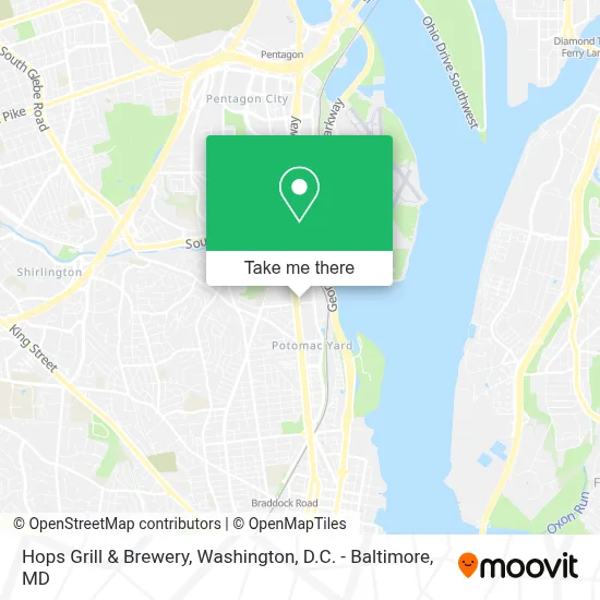 Hops Grill & Brewery map