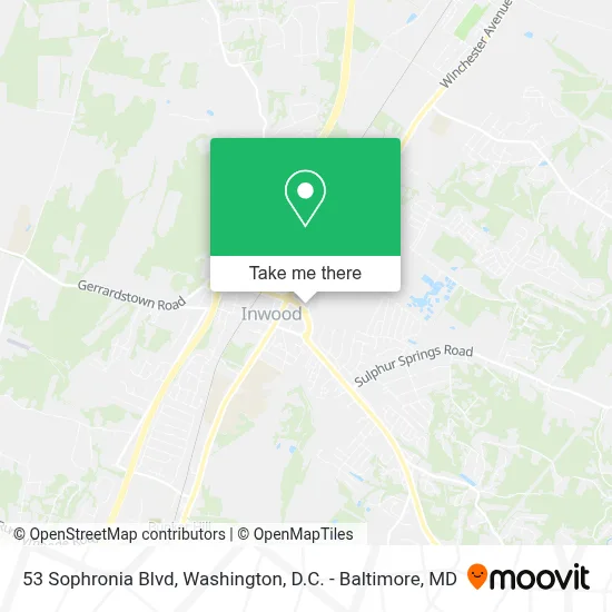 53 Sophronia Blvd map