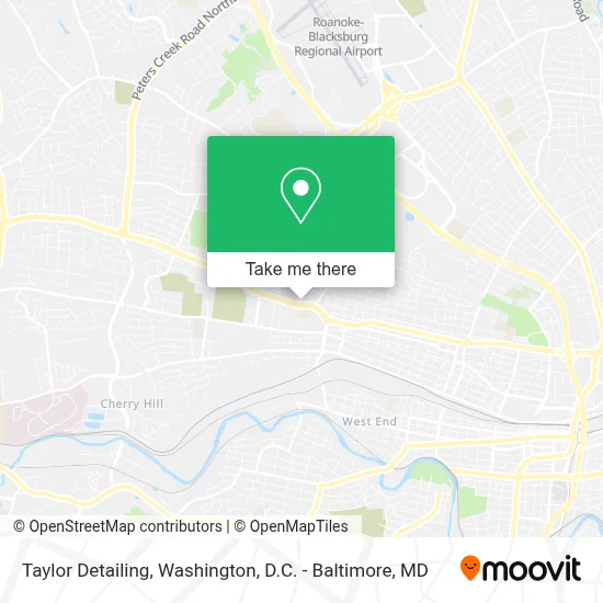 Taylor Detailing map