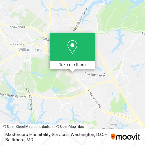 Mastercorp Hospitality Services map