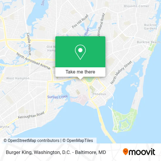 Burger King map