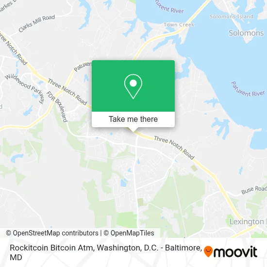 Rockitcoin Bitcoin Atm map