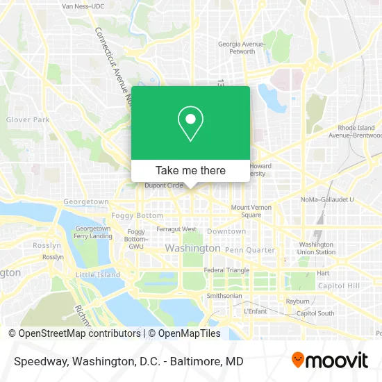 Speedway map