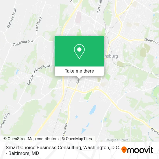 Smart Choice Business Consulting map