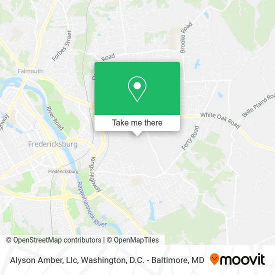 Alyson Amber, Llc map