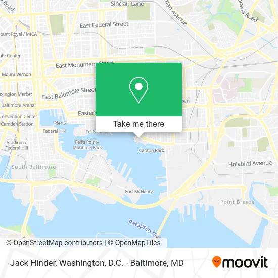 Jack Hinder map