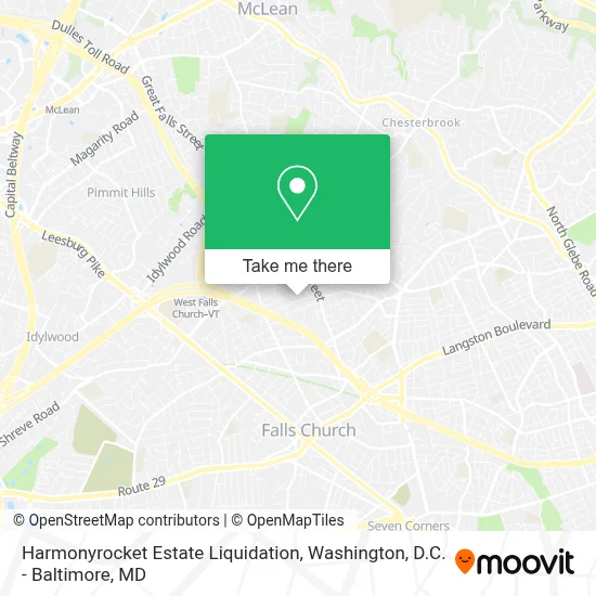 Harmonyrocket Estate Liquidation map