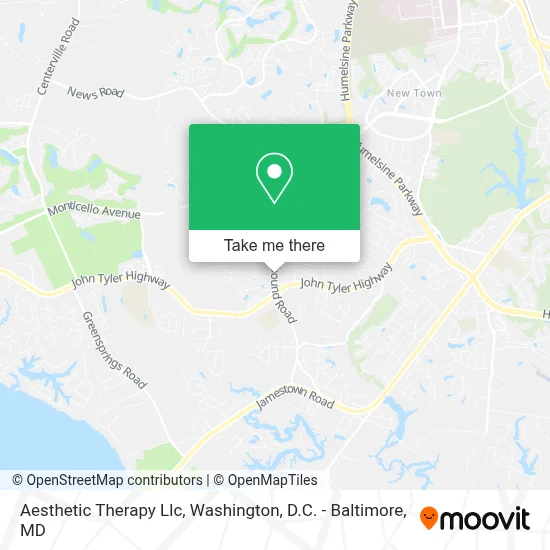 Aesthetic Therapy Llc map