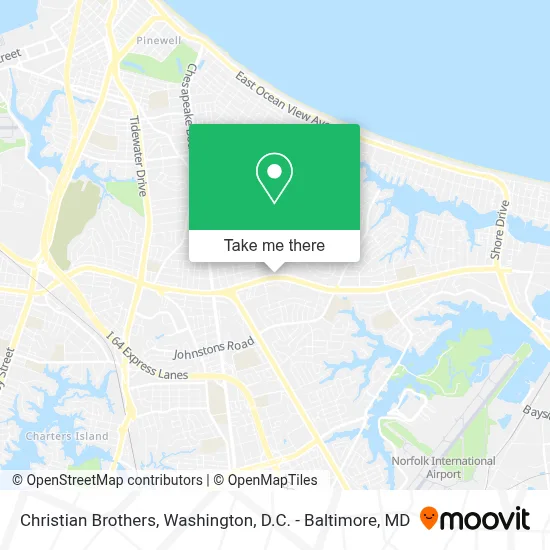 Christian Brothers map