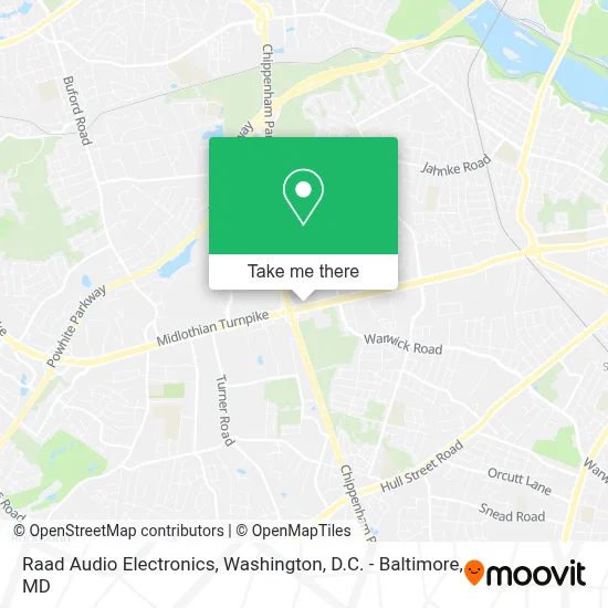 Raad Audio Electronics map