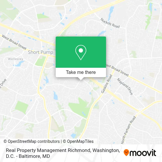 Real Property Management Richmond map