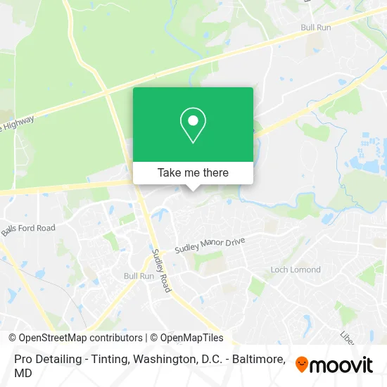 Pro Detailing - Tinting map